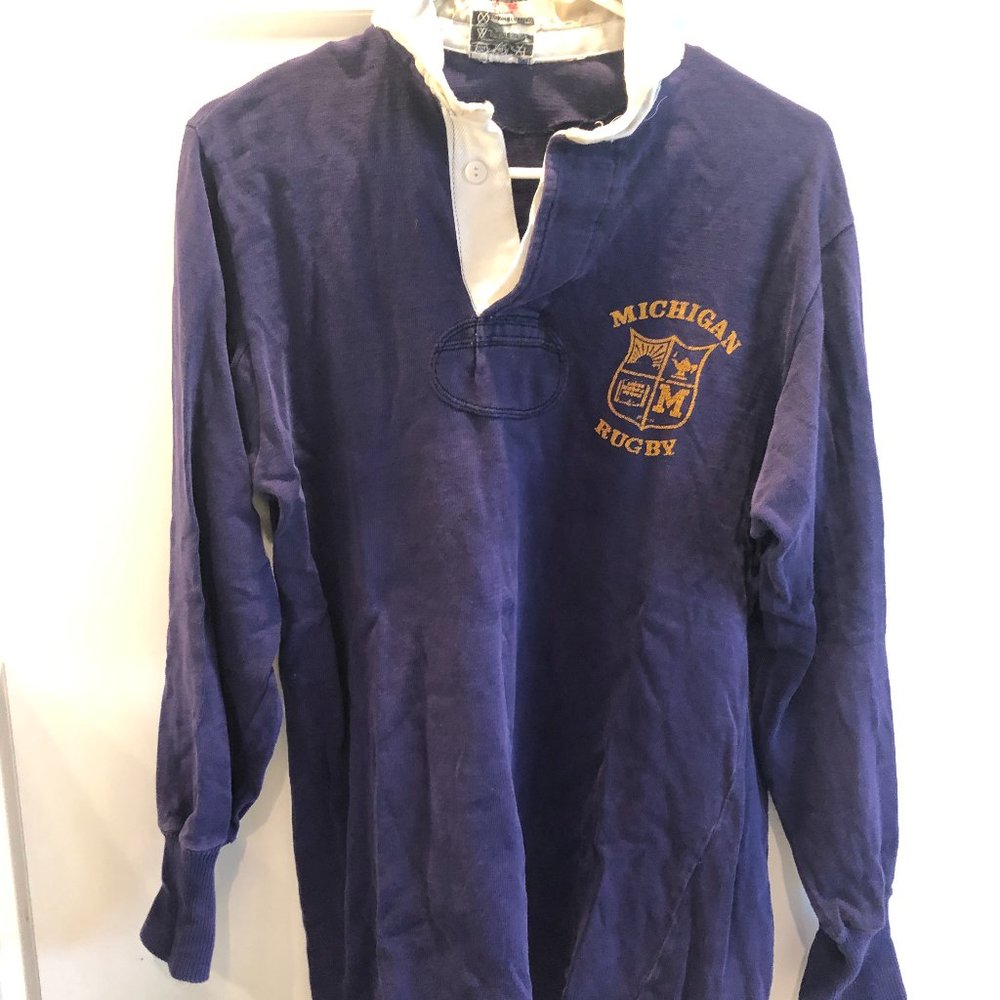 Vintage Michigan Rugby Shirt